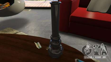 Bong Re-Texture Black para GTA 5