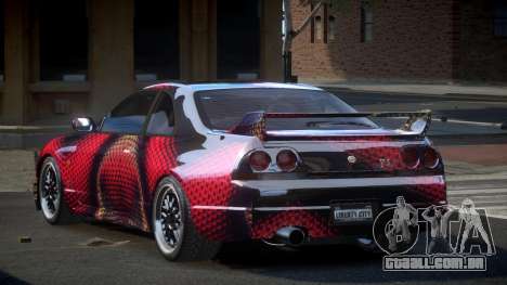 Nissan Skyline R33 US S8 para GTA 4