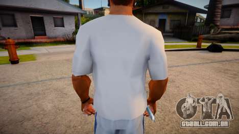 New T-Shirt - tshirtlocgrey para GTA San Andreas