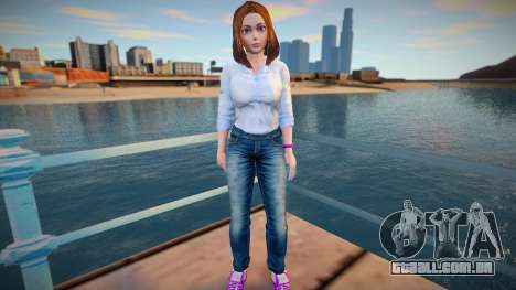 Sam Samsung Casual (Jeans) para GTA San Andreas