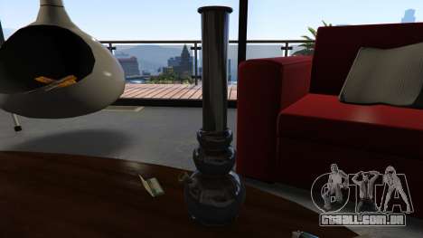 Bong Re-Texture Black para GTA 5