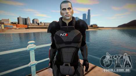 Comandante Shepard para GTA San Andreas