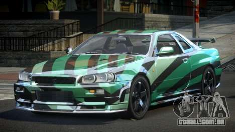 Nissan Skyline R34 PSI-U S3 para GTA 4