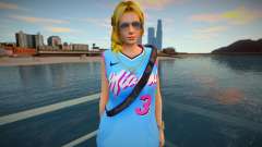 DOA Helena Douglas Fashion Casual V3 Miami Heat para GTA San Andreas