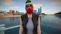 Biker girl 2 from GTA Online DLC: Bikers para GTA San Andreas