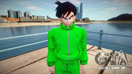 Gohan sportswear from Dragon Ball Xenoverse 2 para GTA San Andreas