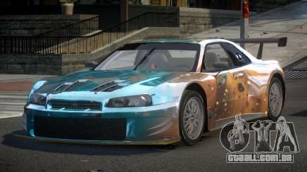 Nissan Skyline R34 US S10 para GTA 4
