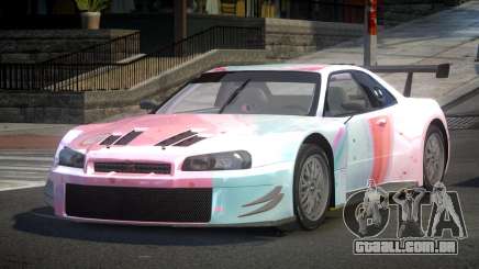 Nissan Skyline R34 US S7 para GTA 4