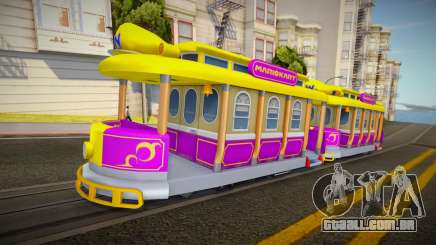 Mario Kart 8 Tram W para GTA San Andreas