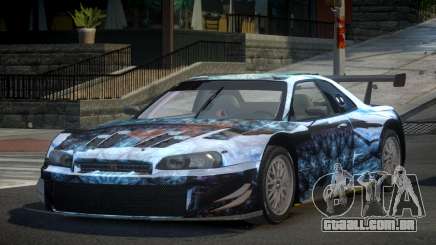Nissan Skyline R34 US S8 para GTA 4
