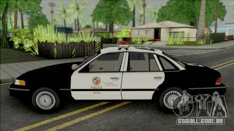 Ford Crown Victoria 1997 CVPI LAPD para GTA San Andreas