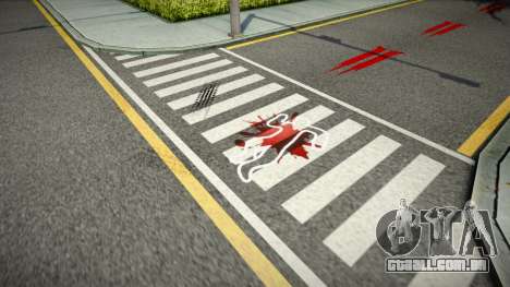 Horror Graffiti Around and road para GTA San Andreas