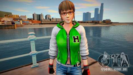 Dead Or Alive 5 - Hitomi (Costume 2) v3 para GTA San Andreas