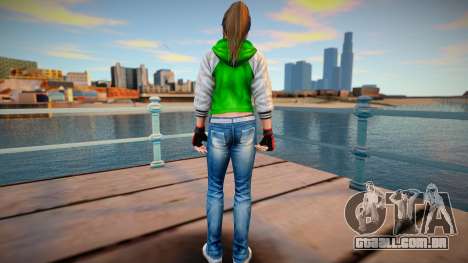 Dead Or Alive 5 - Hitomi (Costume 2) v3 para GTA San Andreas