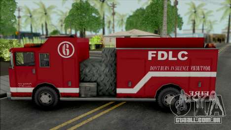 Firetruck from GTA LCS para GTA San Andreas