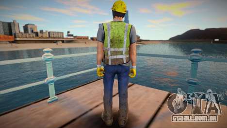 GTA Online Skin Construction Workers v2 para GTA San Andreas