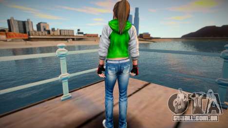 Dead Or Alive 5 - Hitomi (Costume 2) v4 para GTA San Andreas