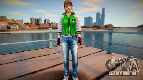 Dead Or Alive 5 - Hitomi (Costume 2) v3 para GTA San Andreas