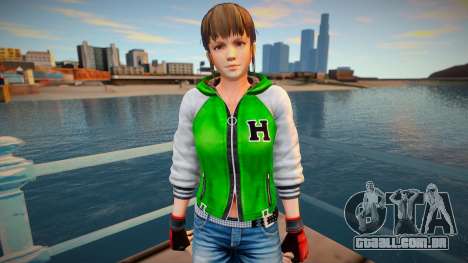 Dead Or Alive 5 - Hitomi (Costume 2) v4 para GTA San Andreas