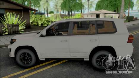 Toyota Land Cruiser 2015 Lowpoly para GTA San Andreas