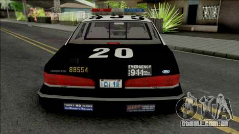 Ford Crown Victoria 1997 CVPI LAPD para GTA San Andreas