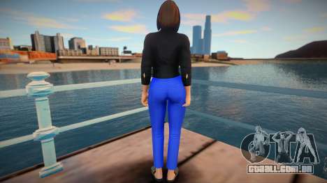 Samantha Samsung Assistant Virtual Casual 1 Orig para GTA San Andreas