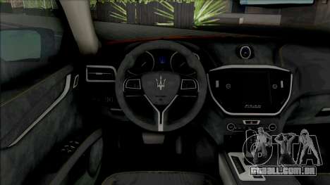 Maserati Ghibli III Taxi (Carbon) para GTA San Andreas