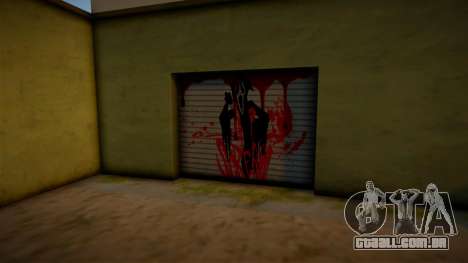 Horror Graffiti Around and road para GTA San Andreas