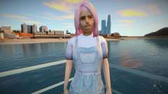 Garota de cabelo rosa para GTA San Andreas