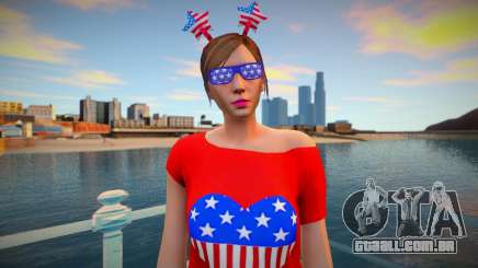 Style girl USA para GTA San Andreas