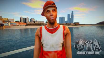 Street thug short pants para GTA San Andreas