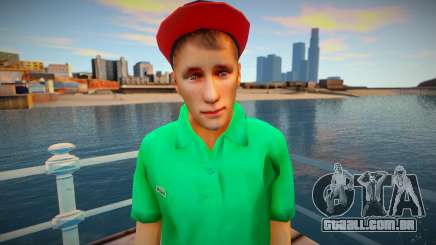 Youngster Lacoste shirt para GTA San Andreas