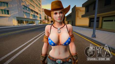 Dead Or Alive 5 - Tina Armstrong (Costume 1) 2 para GTA San Andreas