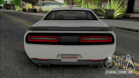 Dodge Challenger SRT Demon HPE1200 para GTA San Andreas