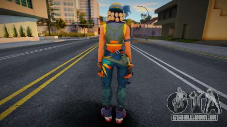 Raze From Valorant para GTA San Andreas