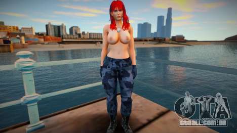 Leona 4 - Blue Topless para GTA San Andreas