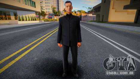 Woozie In Without Glasses Skin para GTA San Andreas