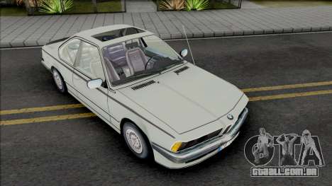 BMW M6 E24 White para GTA San Andreas