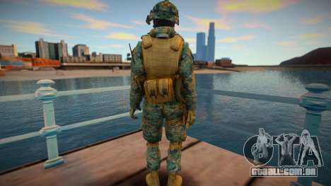 Call Of Duty Modern Warfare - Woodland Marines 7 para GTA San Andreas