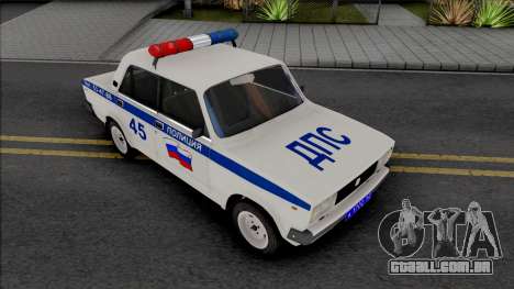 Vaz-2105 Polícia para GTA San Andreas