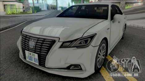 Toyota Crown Royal Saloon 2016 para GTA San Andreas