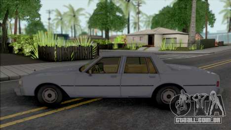 Chevrolet Caprice 1989 LAPD Unmarked para GTA San Andreas