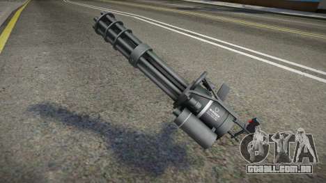 Quality Minigun para GTA San Andreas