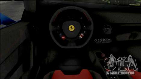 Ferrari 458 Speciale Aperta 2015 para GTA San Andreas
