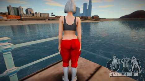 KOF Soldier Girl Different 6 - Red 3 para GTA San Andreas