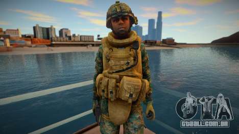 Call Of Duty Modern Warfare - Woodland Marines 4 para GTA San Andreas