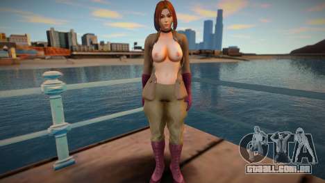 KOF Soldier Girl Different - Topless para GTA San Andreas