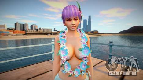 Ayane Hawaii Costume v1 para GTA San Andreas