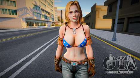 Dead Or Alive 5 - Tina Armstrong (Costume 1) 5 para GTA San Andreas