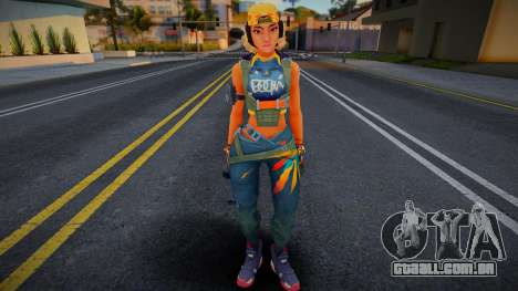 Raze From Valorant para GTA San Andreas